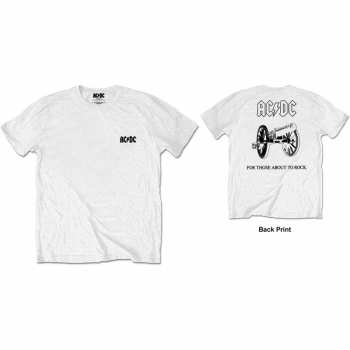 Marchandises AC/DC: Tričko About To Rock  S
