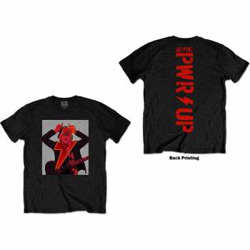 Marchandises AC/DC: Tričko Angus Finger Horns  S
