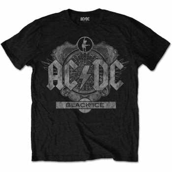 Merch AC/DC: T-shirt Black Ice 