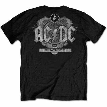 Marchandises AC/DC: Tričko Black Ice  S