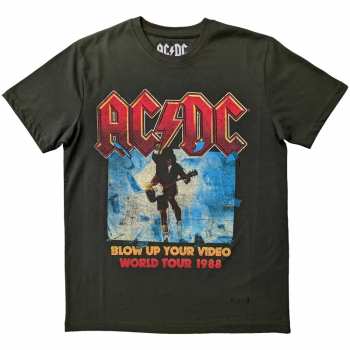 Marchandises AC/DC: Ac/dc Unisex T-shirt: Blow Up Your Video (small) S