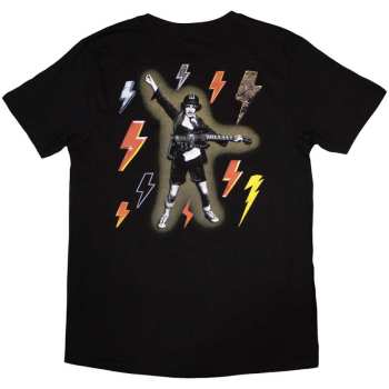 Marchandises AC/DC: Ac/dc Unisex T-shirt: Bolt Array (back Print) (small) S