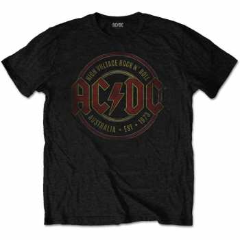 Merch AC/DC: T-shirt Est. 1973 
