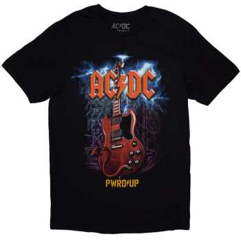 Merch AC/DC: T-shirt Guitar Pwr-up Eu Tour '24
