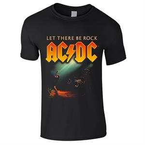 Marchandises AC/DC: Tričko Let There Be Rock M