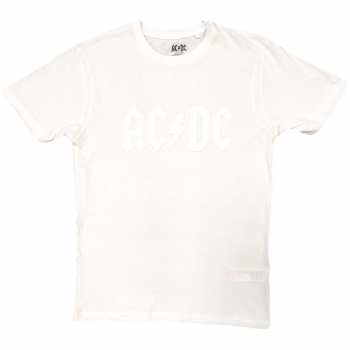 Marchandises AC/DC: Ac/dc Unisex T-shirt: Logo (hi-build) (small) S