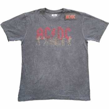 Merch AC/DC: T-shirt Vintage Silhouettes 