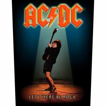 Merch AC/DC: Décoration arrière Let There Be Rock 