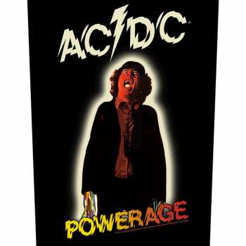 Marchandises AC/DC: Zádová Nášivka Powerage