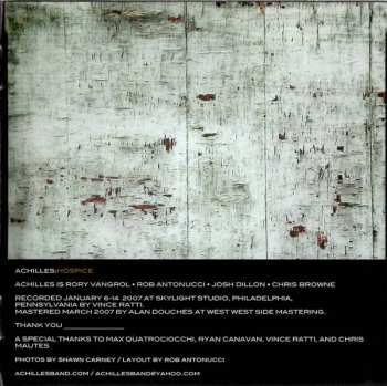CD Achilles: Hospice