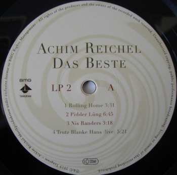 4LP/Coffret Achim Reichel: Das Beste