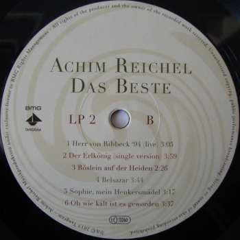 4LP/Coffret Achim Reichel: Das Beste