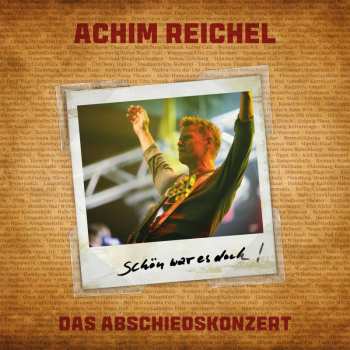 3LP Achim Reichel: Schön War Es Doch ! Das Abschiedskonzert