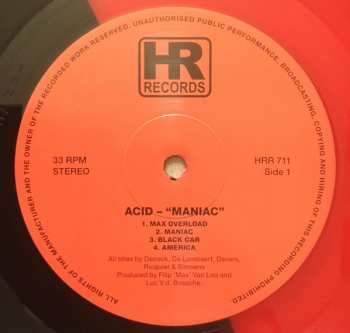 LP/SP Acid: Maniac LTD | CLR