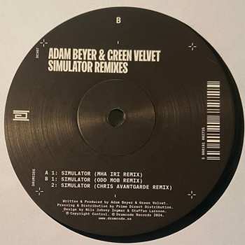 LP Adam Beyer: Simulator Remixes CLR | LTD