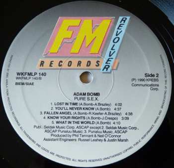 LP Adam Bomb: Pure S.E.X