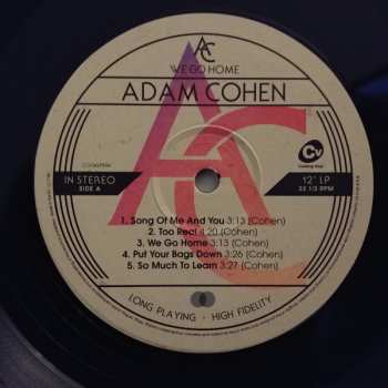 LP Adam Cohen: We Go Home
