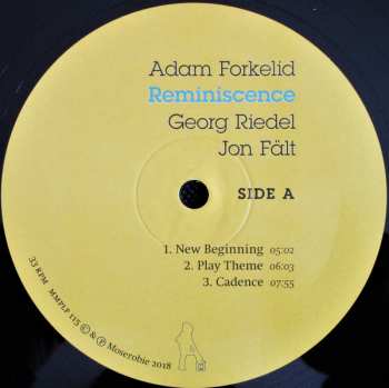LP Georg Riedel: Reminiscence