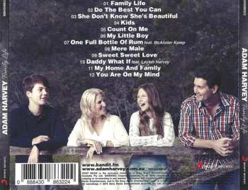 CD Adam Harvey: Family Life
