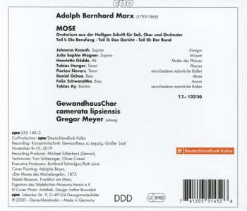 2CD Gewandhauschor Leipzig: Mose