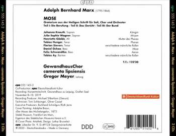 2CD Gewandhauschor Leipzig: Mose
