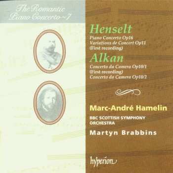 Album Charles-Valentin Alkan: Piano Concerto Op16 / Variations De Concert Op11 (First Recording) / Concerto Da Camera Op10/1 (First Recording) / Concerto Da Camera Op10/2