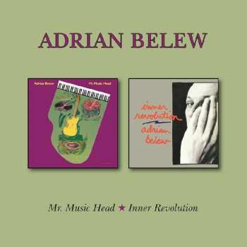 2CD Adrian Belew: Mr. Music Head ★ Inner Revolution