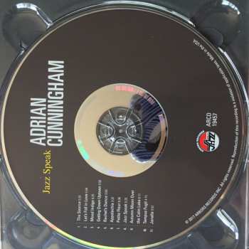CD Adrian Cunningham: Jazz Speak