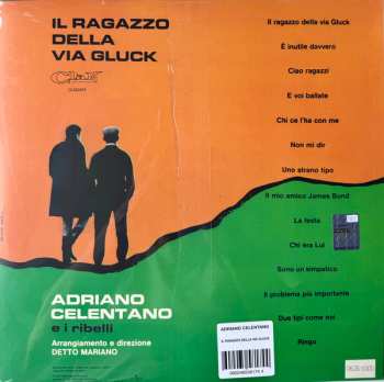 LP Adriano Celentano: Il Ragazzo Della Via Gluck CLR | LTD | NUM