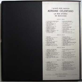 4LP/Coffret Adriano Celentano: La Sua Storia (58 Successi)