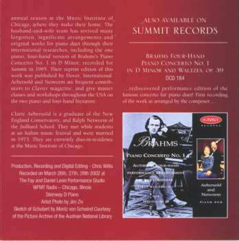 CD Aebersold And Neiweem Piano Duo: Schubert: Four-Hand Piano Works, Vol. 1