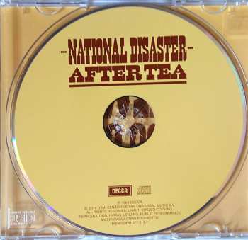 2CD/Coffret After Tea: National Disaster / After Tea