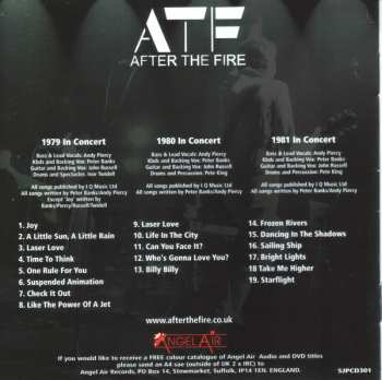 CD After The Fire: Radio Sessions 1979 - 1981