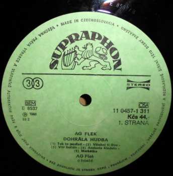 LP AG Flek: ... Dohrála Hudba
