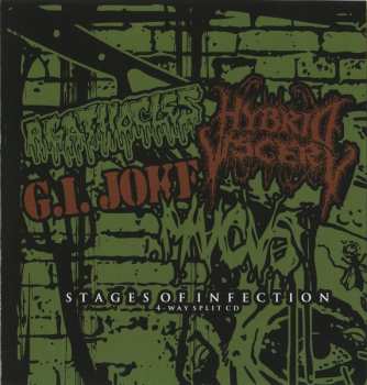 CD Agathocles: Stages Of Infection - 4-Way Split CD