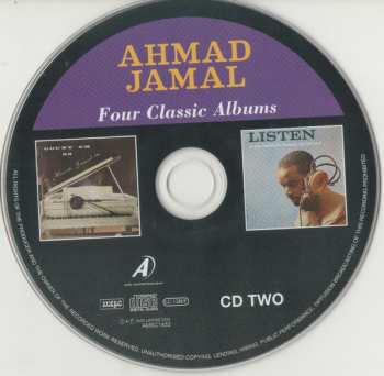 2CD Ahmad Jamal: Four Classic Albums