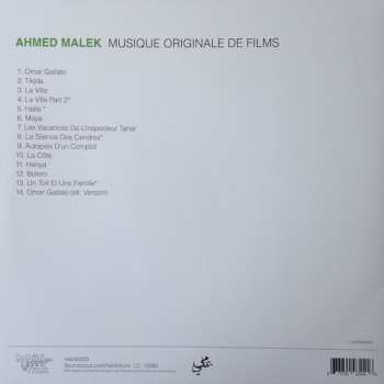 LP Ahmed Malek: موسيقى أصلية للأفلام = Musique Originale De Films