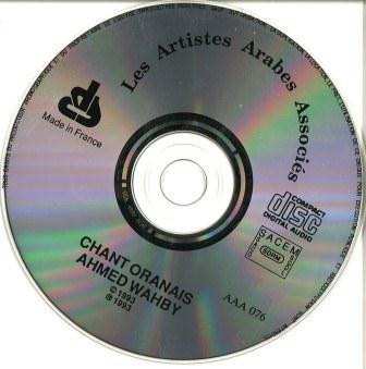 CD Ahmed Wahby: Chant Oranais
