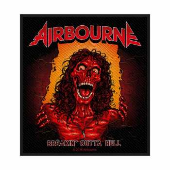 Marchandises Airbourne: Nášivka Breakin' Outta Hell