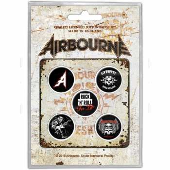Merch Airbourne: Ensemble de plaques Boneshaker