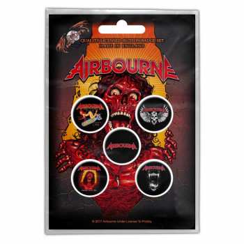 Merch Airbourne: Ensemble de plaques Breakin' Outta Hell 