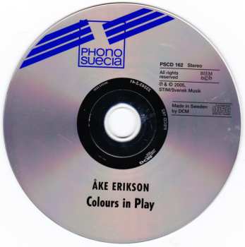 CD Åke Erikson: Colours In Play