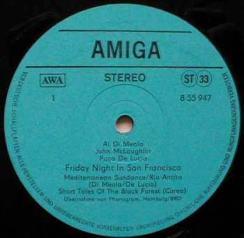 LP Paco De Lucía: Friday Night In San Francisco