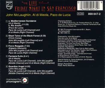CD Paco De Lucía: Friday Night In San Francisco - Live - 