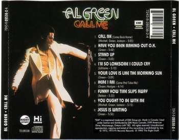 CD Al Green: Call Me