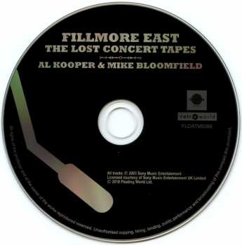 CD Mike Bloomfield: Fillmore East (The Lost Concert Tapes 12/13/68)