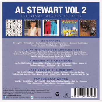 5CD/Coffret Al Stewart: Original Album Series Volume 2