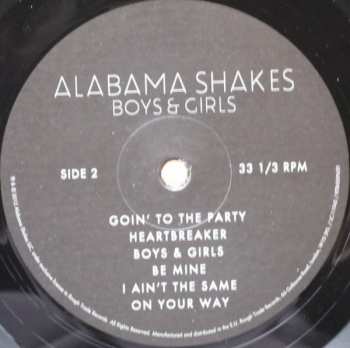 LP/SP Alabama Shakes: Boys & Girls LTD