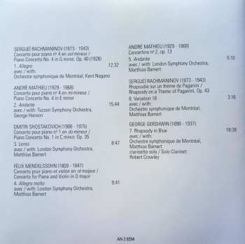 CD Alain Lefèvre: Mes Concertos - Rhapsody In Blue & Oeuvres Orchestrales