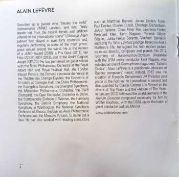 CD Alain Lefèvre: Mes Concertos - Rhapsody In Blue & Oeuvres Orchestrales